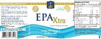 Nordic Naturals EPAXtra - supplement
