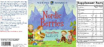 Nordic Naturals Nordic Berries Original Flavor - supplement