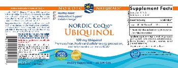 Nordic Naturals Nordic CoQ10 Ubiquinol 100 mg - supplement