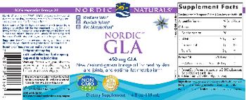 Nordic Naturals Nordic GLA - supplement