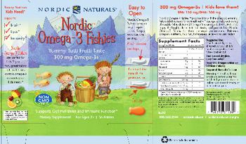 Nordic Naturals Nordic Omega-3 Fishies Yummy Tutti Frutti Taste - supplement