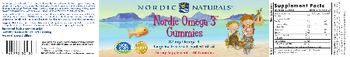 Nordic Naturals Nordic Omega-3 Gummies Tangerine Treats - supplement