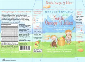 Nordic Naturals Nordic Omega-3 Jellies - supplement