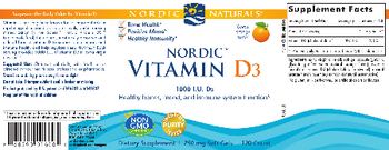 Nordic Naturals Nordic Vitamin D3 - supplement