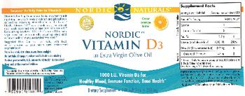 Nordic Naturals Nordic Vitamin D3 Great Orange Taste! - supplement