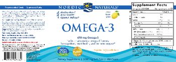 Nordic Naturals Omega-3 690 mg Lemon - supplement