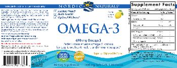 Nordic Naturals Omega-3 Lemon - supplement