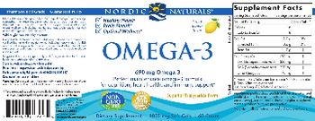 Nordic Naturals Omega-3 Lemon - supplement