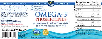 Nordic Naturals Omega-3 Phospholipids - supplement