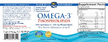 Nordic Naturals Omega-3 Phospholipids - supplement