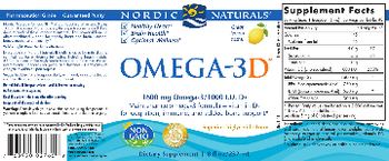 Nordic Naturals Omega-3D Lemon - supplement