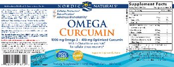 Nordic Naturals Omega Curcumin - supplement