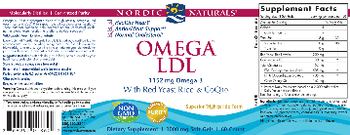 Nordic Naturals Omega LDL - supplement