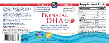 Nordic Naturals Prenatal DHA Strawberry - supplement