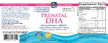 Nordic Naturals Prenatal DHA - supplement