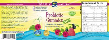 Nordic Naturals Probiotic Gummies Kids Merry Berry Punch - supplement