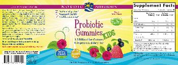 Nordic Naturals Probiotic Gummies Kids Merry Berry Punch - supplement