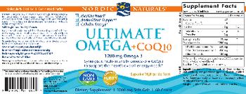 Nordic Naturals Ultimate Omega + CoQ10 - supplement