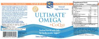 Nordic Naturals Ultimate Omega + CoQ10 - supplement