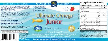 Nordic Naturals Ultimate Omega Junior Strawberry - supplement