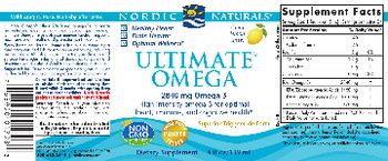 Nordic Naturals Ultimate Omega Lemon - supplement