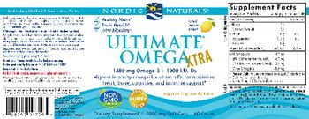 Nordic Naturals Ultimate Omega Xtra Lemon - supplement