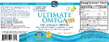 Nordic Naturals Ultimate Omega Xtra Lemon - supplement