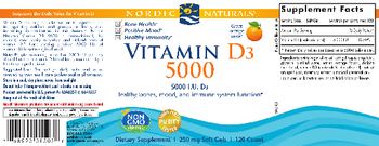 Nordic Naturals Vitamin D3 5000 - supplement