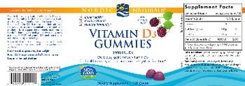 Nordic Naturals Vitamin D3 Gummies Wild Berry - supplement