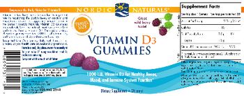 Nordic Naturals Vitamin D3 Gummies Wild Berry - supplement