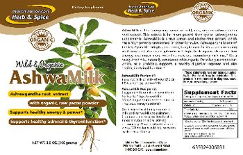 North American Herb & Spice AshwaMilk - supplement