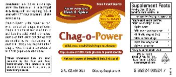 North American Herb & Spice Chag-o-Power - supplement