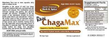North American Herb & Spice ChagaMax - supplement