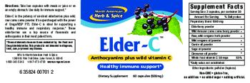 North American Herb & Spice Elder-C 500 mg - supplement