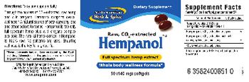 North American Herb & Spice Hempanol 140 mg - supplement