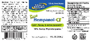 North American Herb & Spice Hempanol-CF - supplement