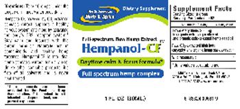 North American Herb & Spice Hempanol-CF - supplement