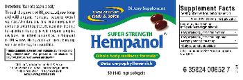 North American Herb & Spice Hempanol Super Strength 140 mg - supplement