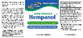 North American Herb & Spice Hempanol Super Strength - supplement