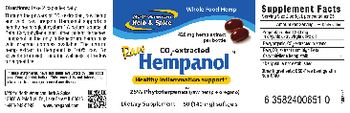 North American Herb & Spice Raw Hempanol 140 mg - supplement