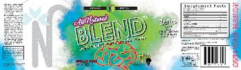 NorthBound Nutrition All Natural Blend Italian Ice Natural Lemon & Lime Flavors - supplement