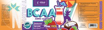 NorthBound Nutrition BCAA Miami Vice Natural Strawberry & Coconut Flavors - supplement
