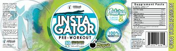 NorthBound Nutrition InstaGator Pre-Workout Coconut Margarita - supplement