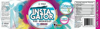 NorthBound Nutrition InstaGator Pre-Workout Rainbow Sherbet - supplement