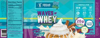 NorthBound Nutrition Waves of Whey Protein Cinnamon Frosting - 