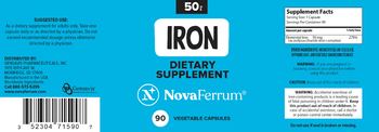 NovaFerrum Iron 50 mg - supplement