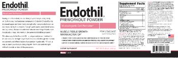 Novex Biotech Endothil Pink Lemonade - supplement