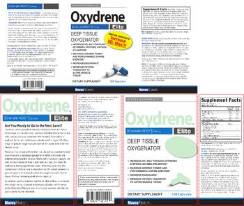 Novex Biotech Oxydrene [Crenulin-RCC2] 255 mg Elite - supplement