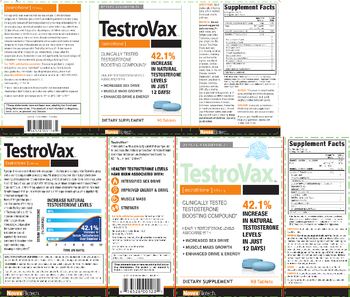 Novex Biotech TestroVax [Testrothione] 2700 mg - supplement
