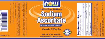 NOW 100% Pure Buffered Sodium Ascorbate - supplement